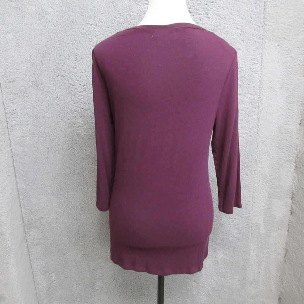 Fenn‎ Wright Manson Sequins Shirt Women M Red Dark Romance Boho Chic Dramatic - Picture 4 of 16